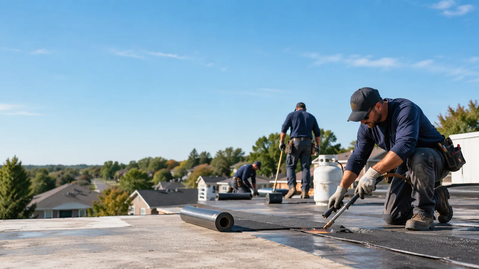 Flat Roof Leak Repair providers in Midnight, MS